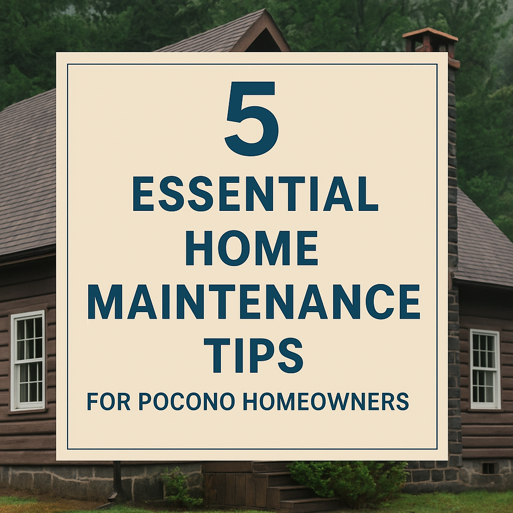 5 Essential Home Maintenance Tips for Pocono Homeowners