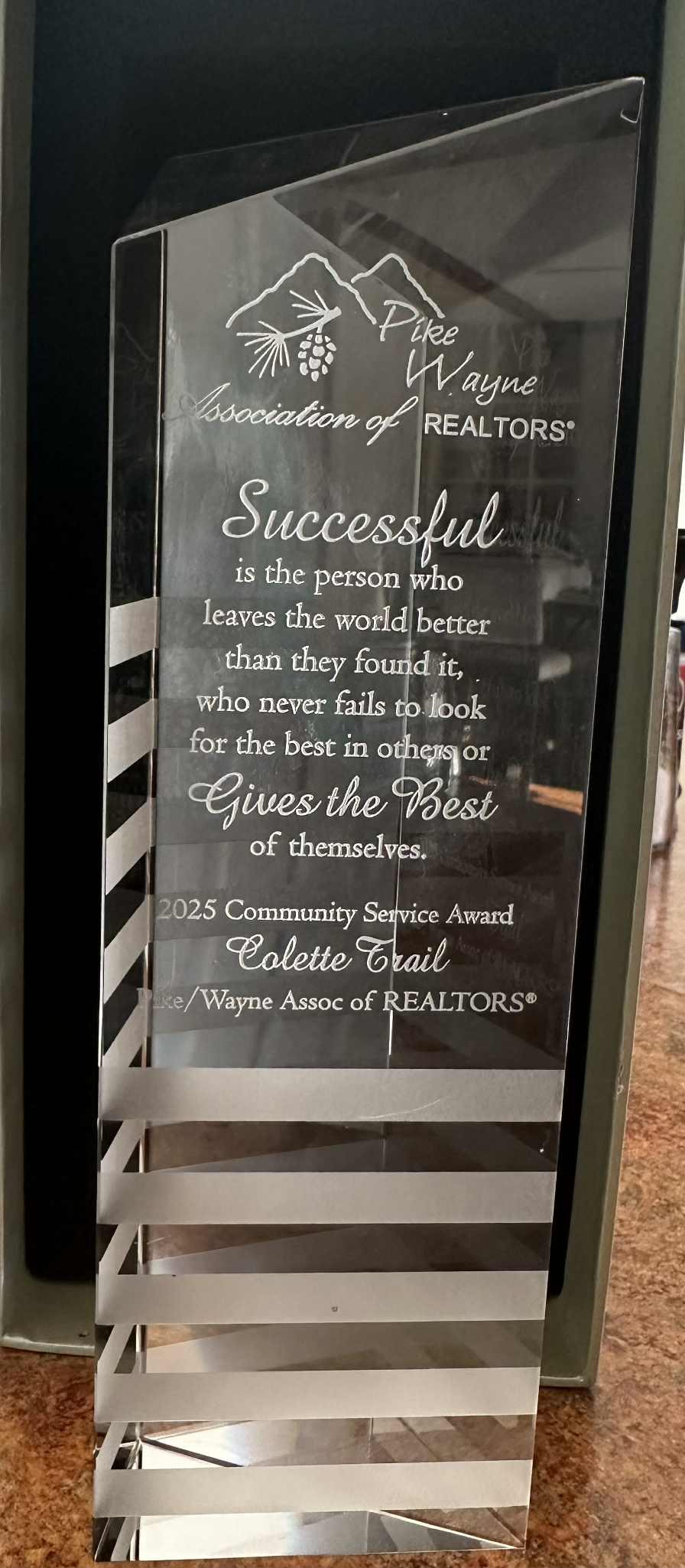 One of PMLR’s Rockstar Realtors, Colette Trail, Revitalizes Farms to Families Program in Wayne County, Wins Community Service Award